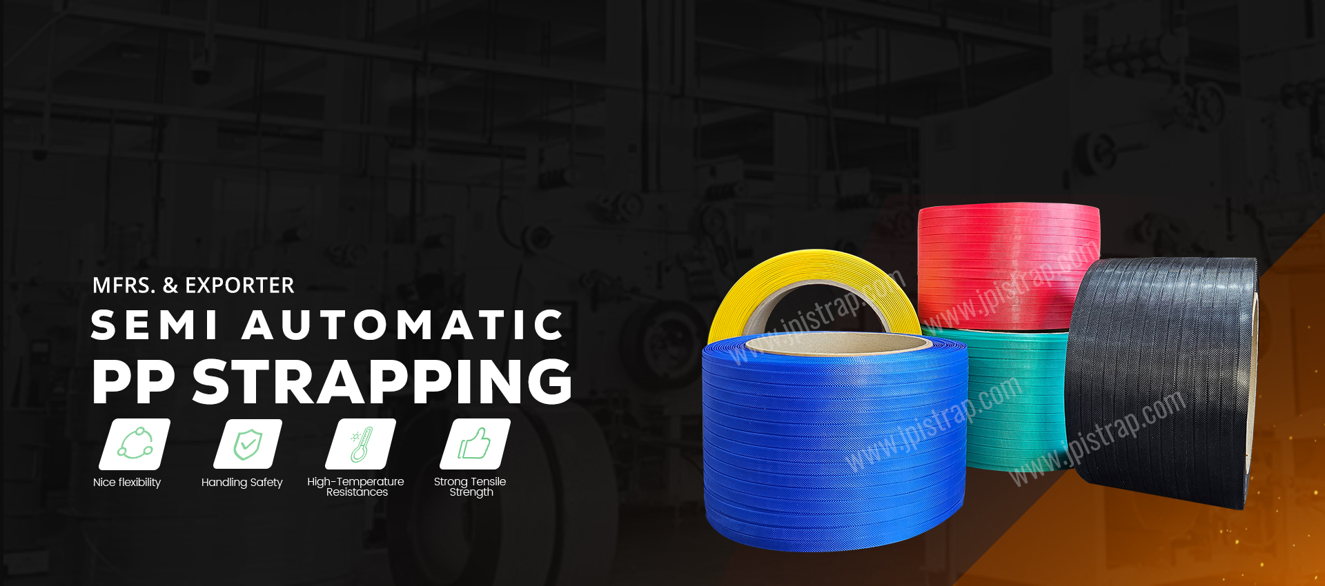 Semi-Automatic PP Strapping Rolls